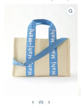 Light Blue Mahj It All Oh My Mahjong Bag